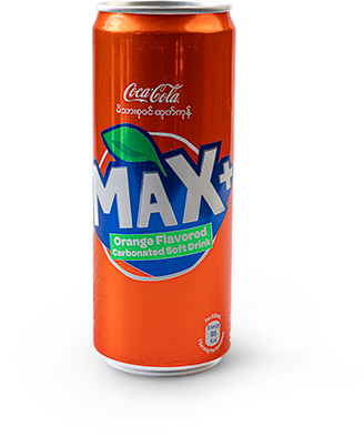 Max Plus Orange 330 ml Can